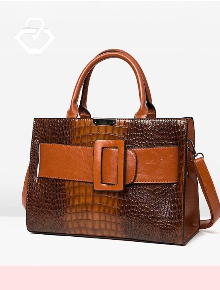 sac marron très class sacabi