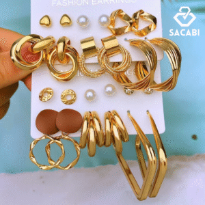 Boucles d'Oreilles Alliage